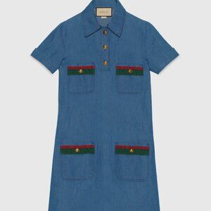 Gucci Denim Dress NWT Size 38